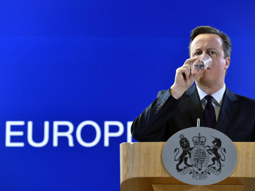 El primer ministro británico, David Cameron.