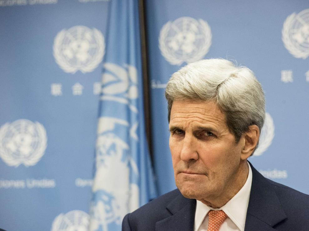 John Kerry, secretario de Estado Unidos.