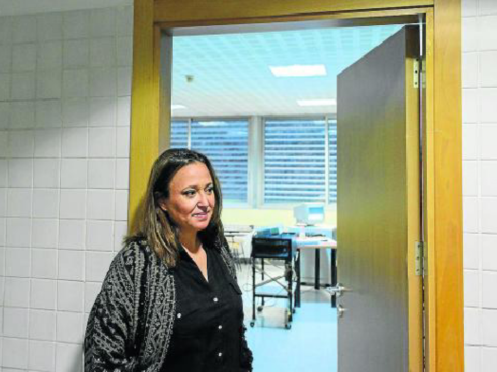 La consejera de Educación defendió ayer su Trabajo de Fin de Grado en Zaragoza.