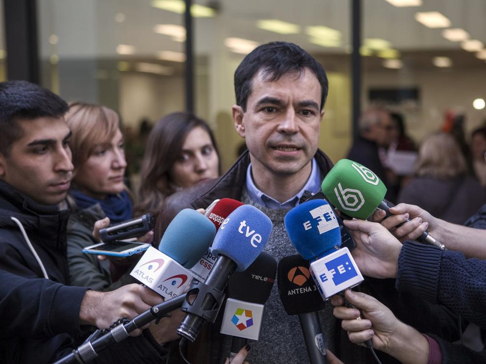 El candidato por Unión Progreso y Democracia (UPYD), Andrés Herzog.