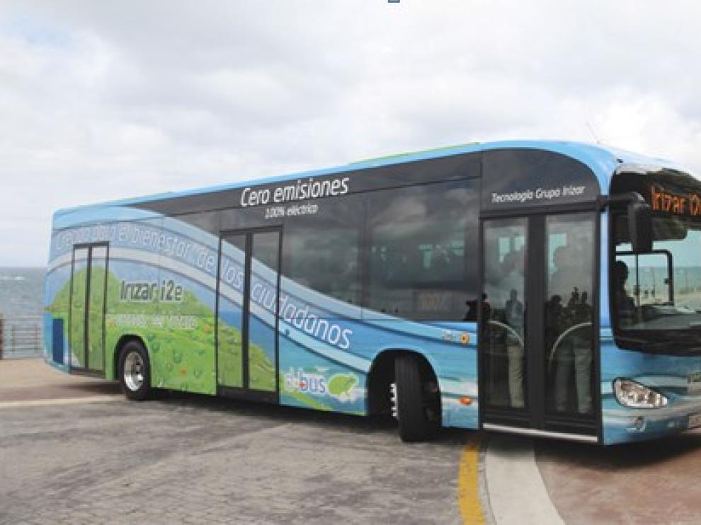 El autobús 100% eléctrico.