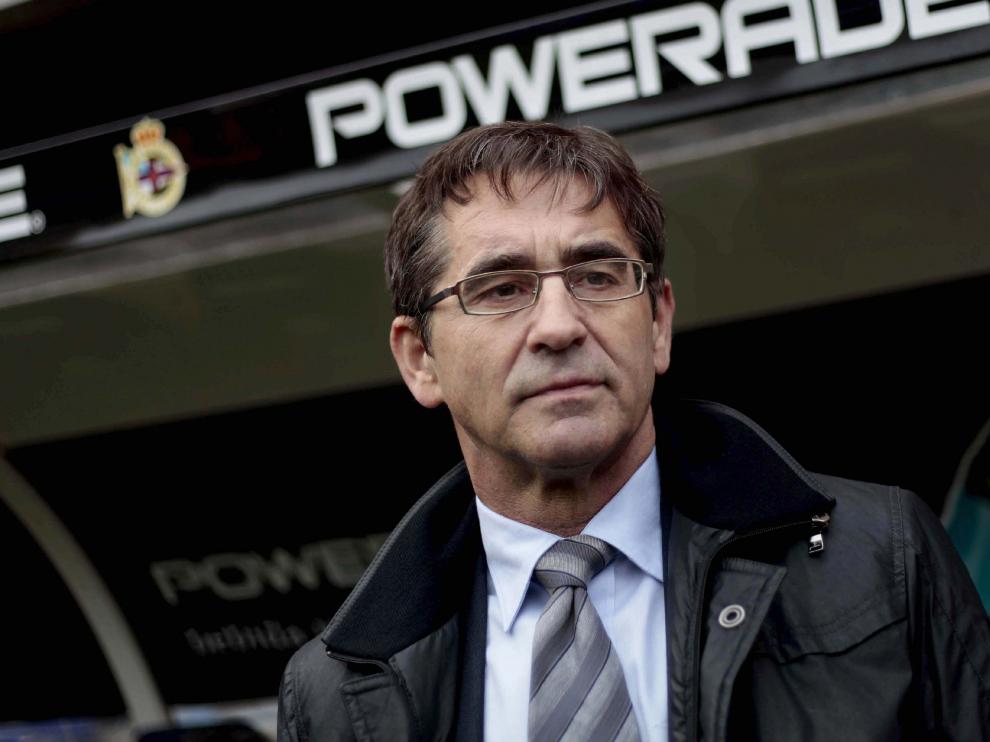 Fernando Vázquez, durante su etapa en el Deportivo de La Coruña.