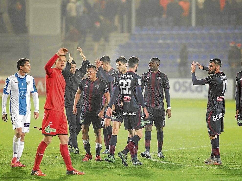 El Huesca cerró el año el pasado domingo con un empate con el Leganés.