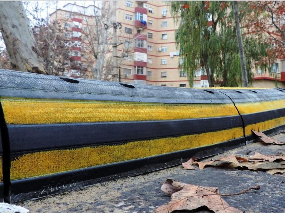 Los vecinos de Vadorrey tachan de "chapuza" el arreglo en la calle Carmelo Betore.