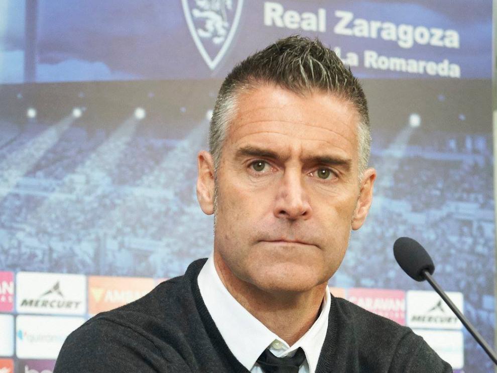 Presentación de Lluis Carreras como entrenador del Real Zaragoza