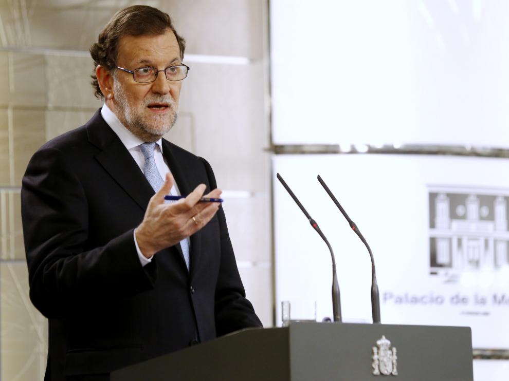 El presidente del Gobierno en funciones, Mariano Rajoy.