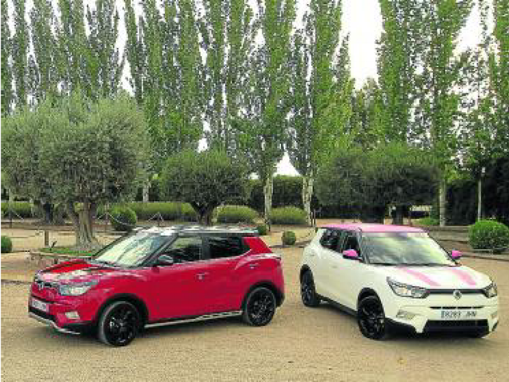El Ssangyong Tívoli es un todocamino con mucho espacio interior.