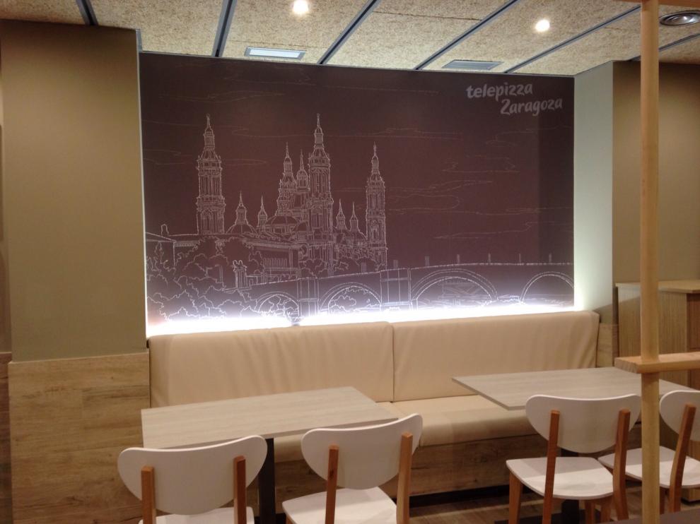 Nuevo local de Telepizza en la Plaza del Pilar