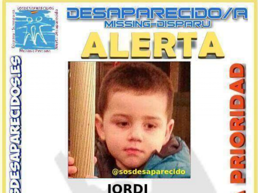 Desaparecido un pequeño de tres años en Gerona