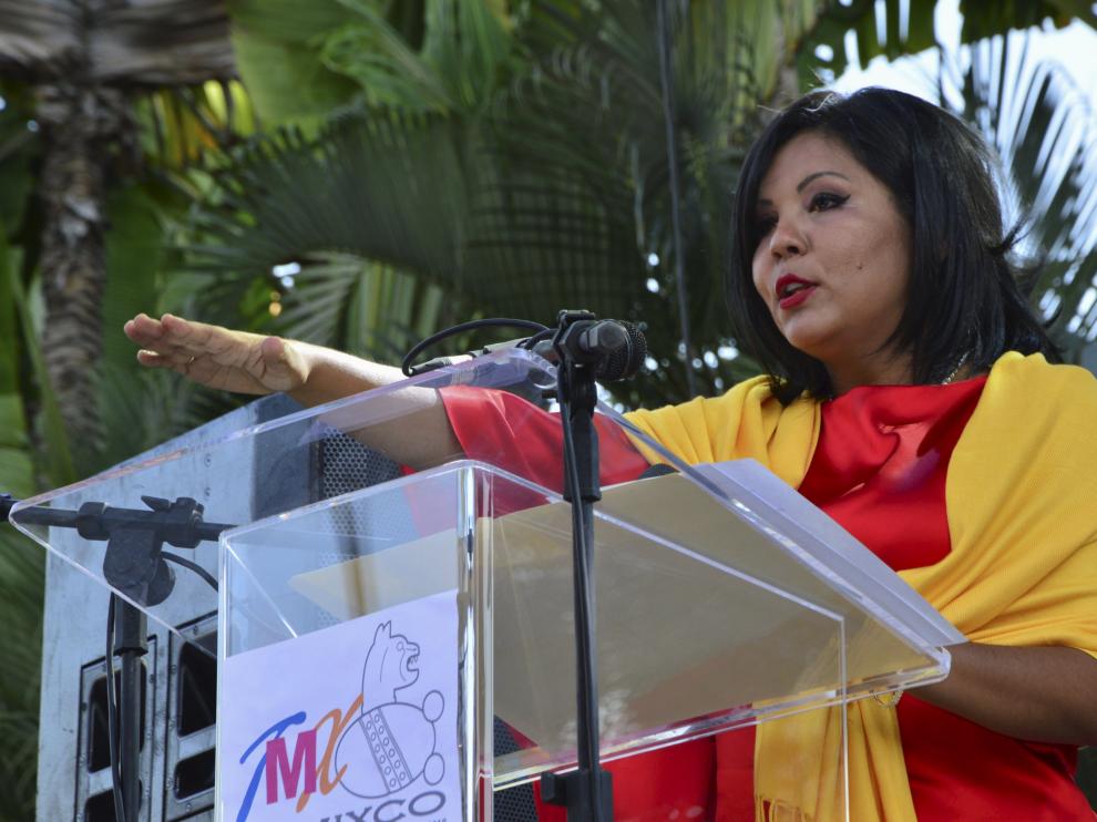 Gisela Mota, la alcaldesa asesinada en México.