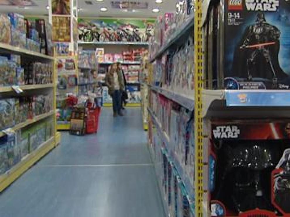 Tienda de juguetes.