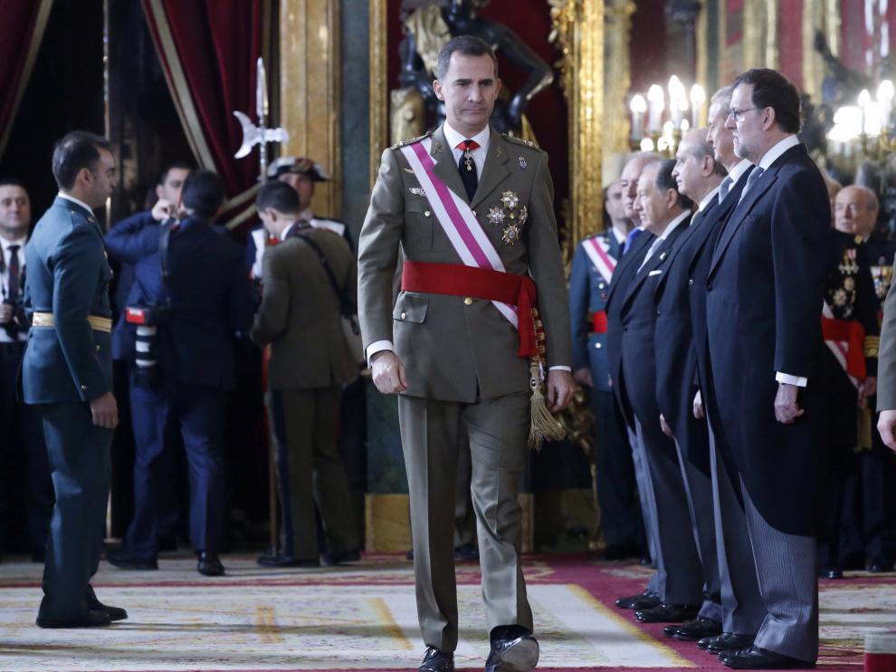 ?El Rey, durante la Pascua Militar