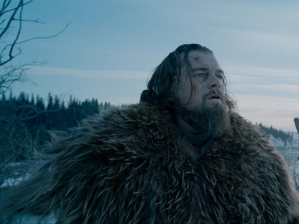Di Caprio, en un fotograma de The Revenant
