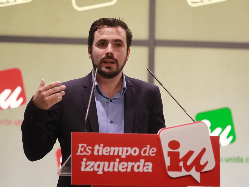 Alberto Garzón, en una imagen de archivo.