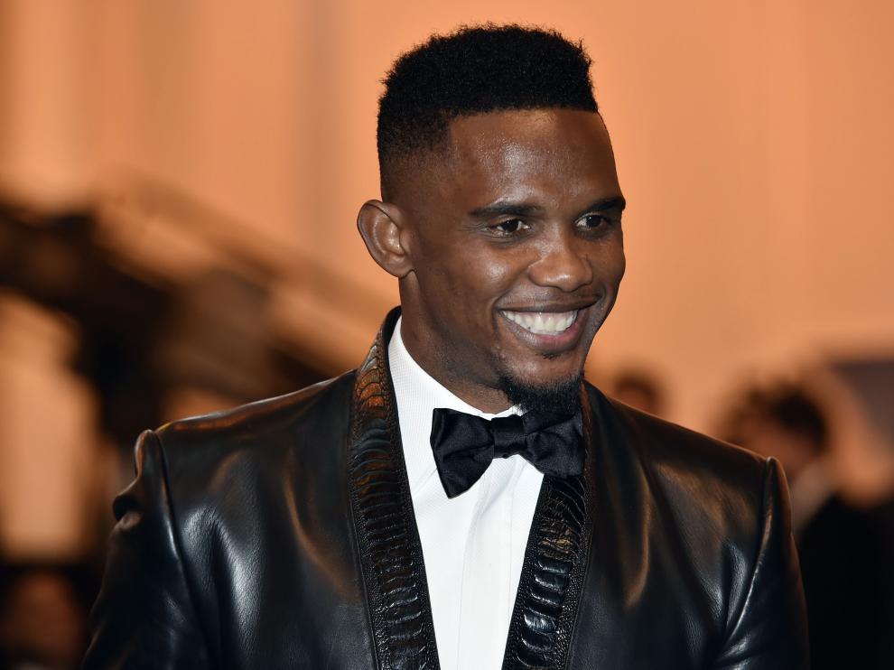 EL futbolista camerunés Samuel Eto'o