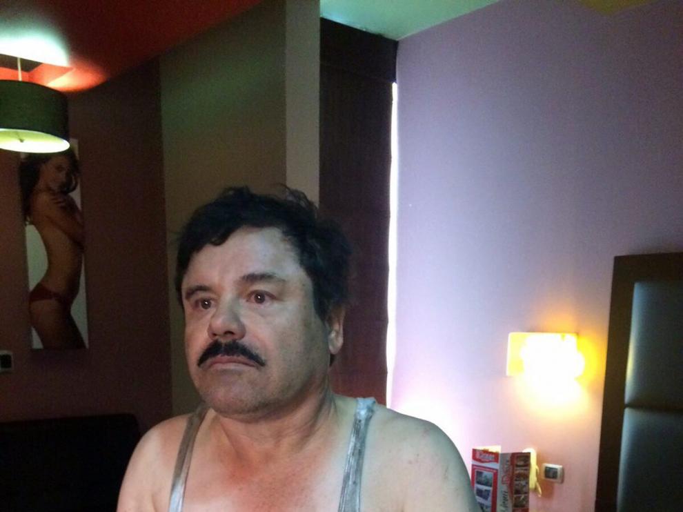 Una fotografía del Chapo Guzmán.