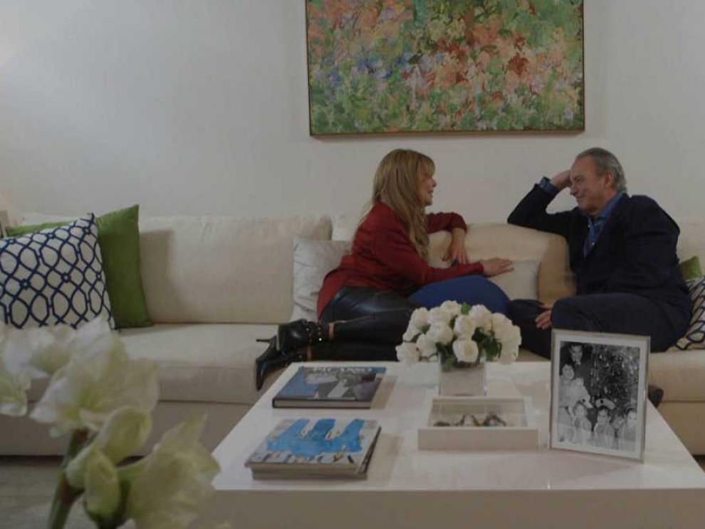 Ana Obregón recibe a Bertín Osborne en 'En la tuya o en la mía'