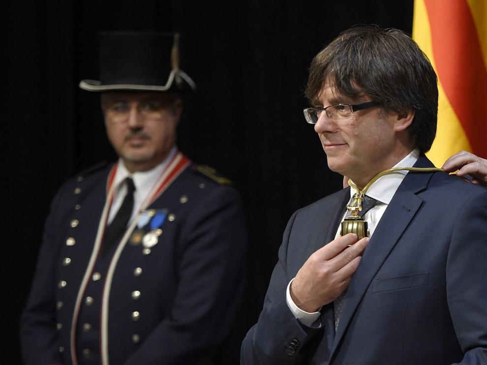 Carles Puigemont, presidente de la Generalitat, en imagen de archivo