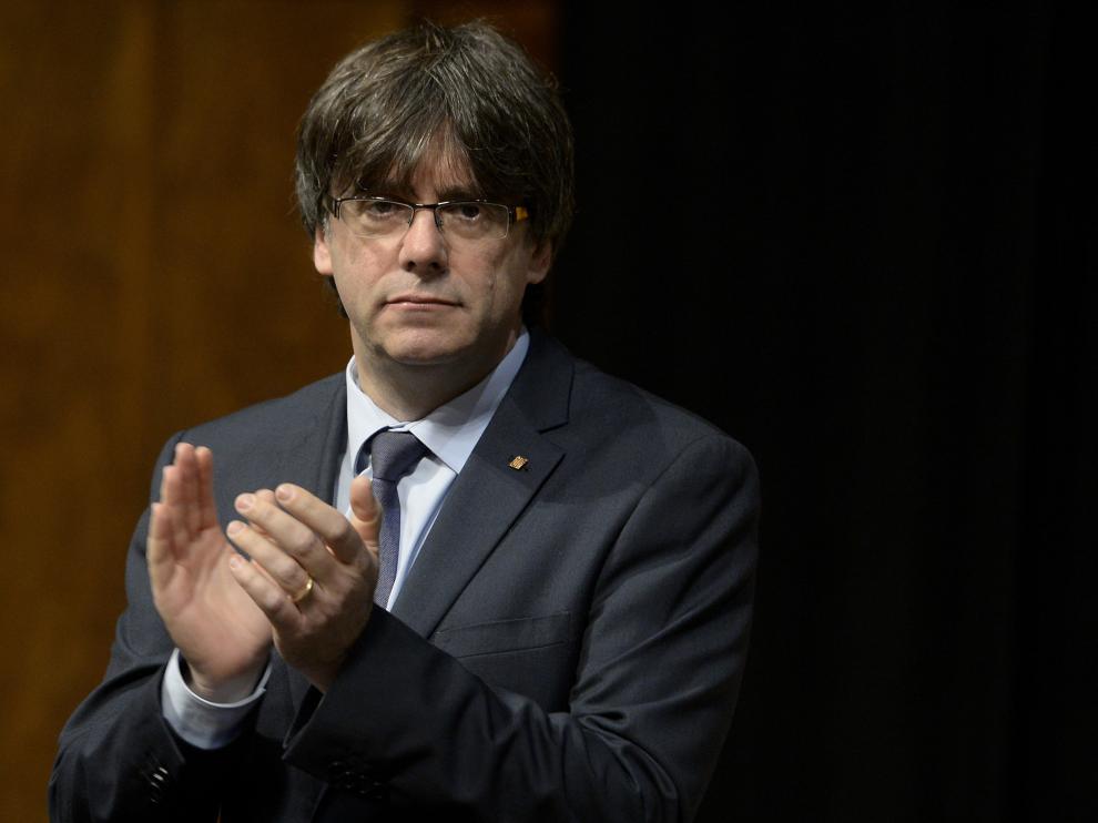 El presidente de la Generalitat, Carles Puigdemont