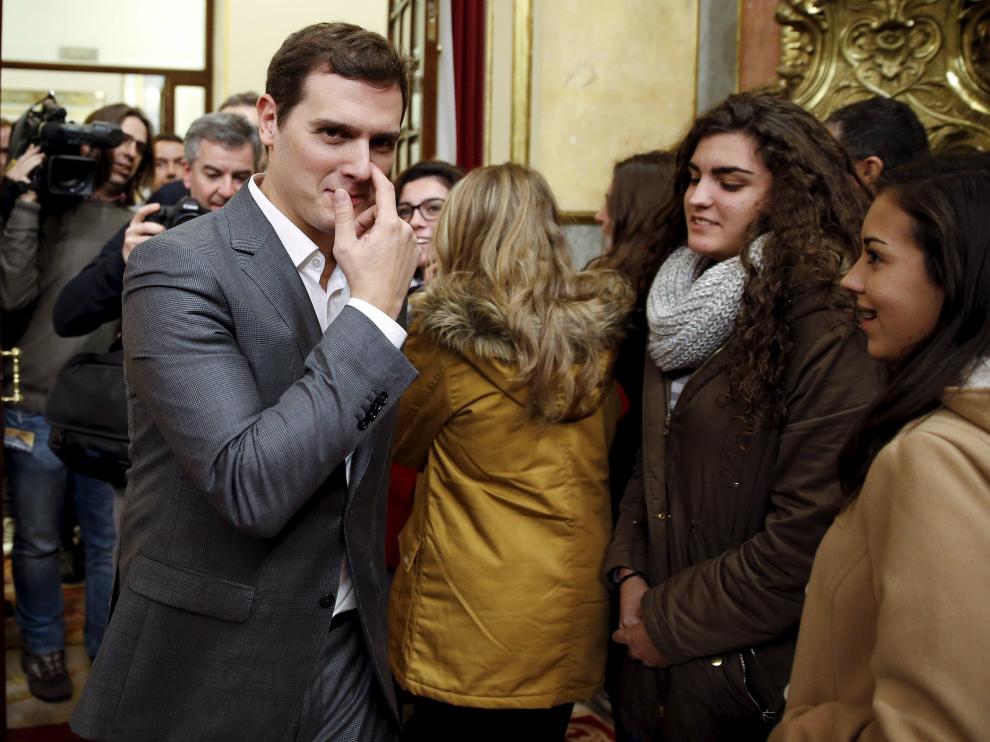 Albert Rivera, en el Congreso