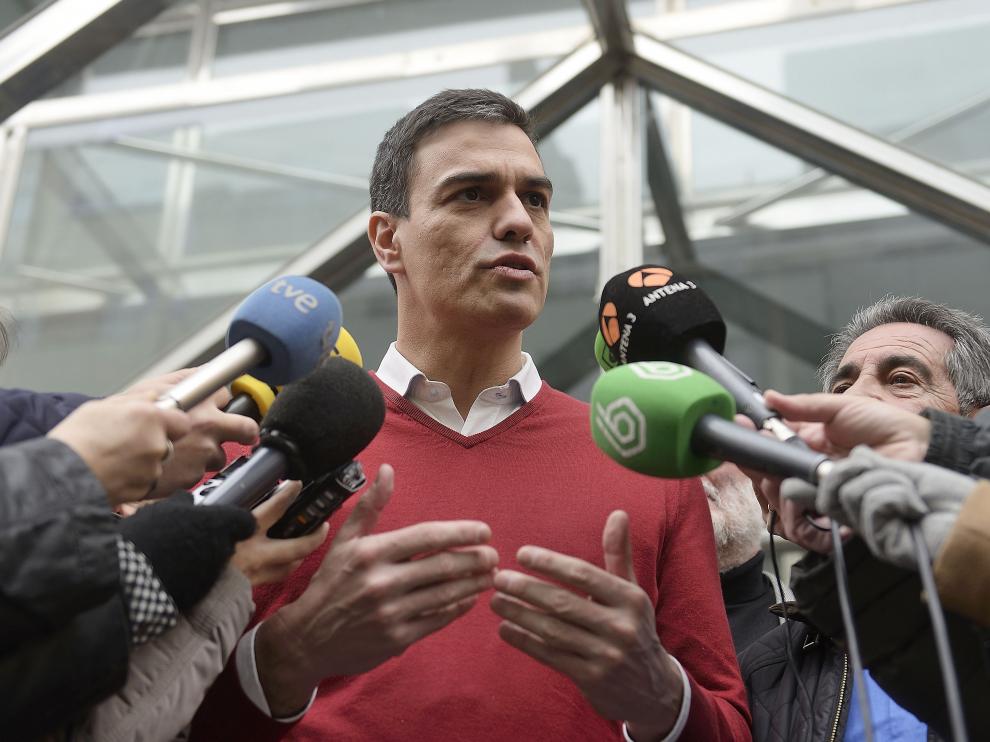 El secretario general del PSOE, Pedro Sánchez