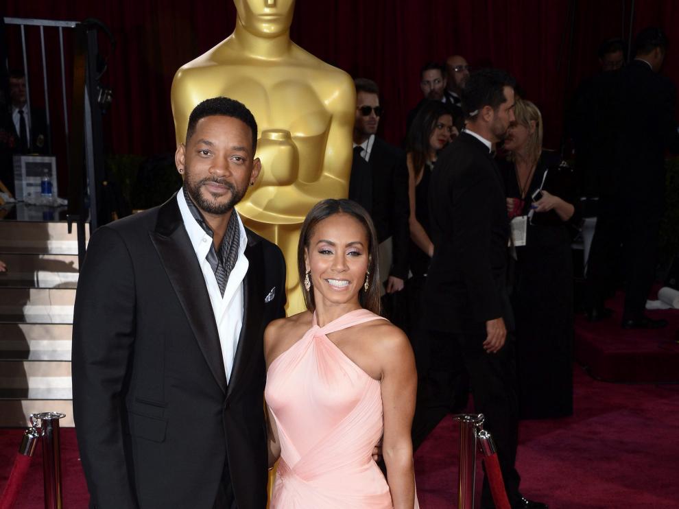 Will Smith y su mujer en la pasada edición de los Óscar