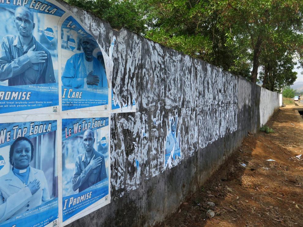 La preocupación por el virus del ébola vuelve a las calles de Freetown, en Sierra Leona.