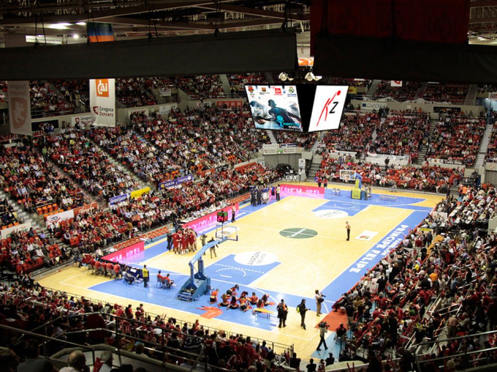 Imagen del interior del pabellón Príncipe Felipe.