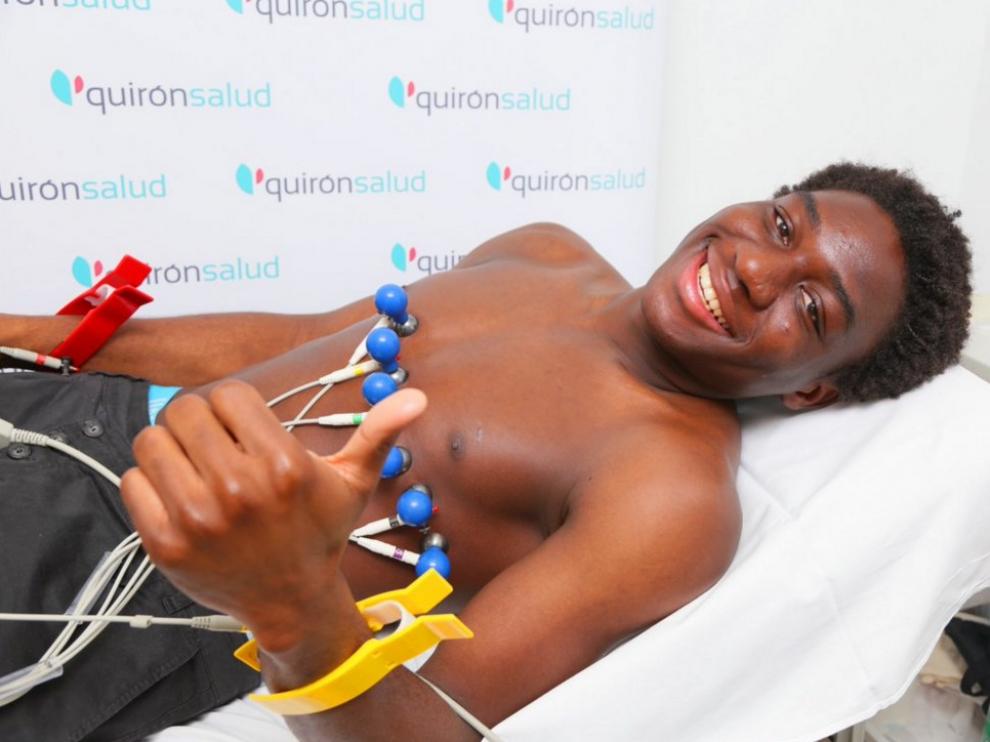 Dongou ha pasado el reconocimiento médico este viernes