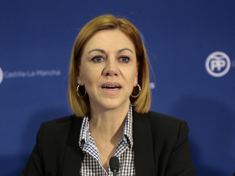 Cospedal: "Podemos pasa de la emergencia social a emergencia por los sillones"