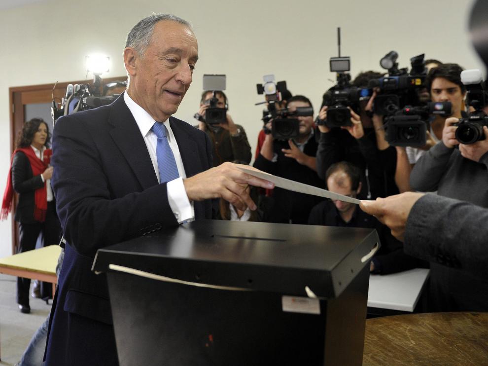 Rabelo de Sousa votando.