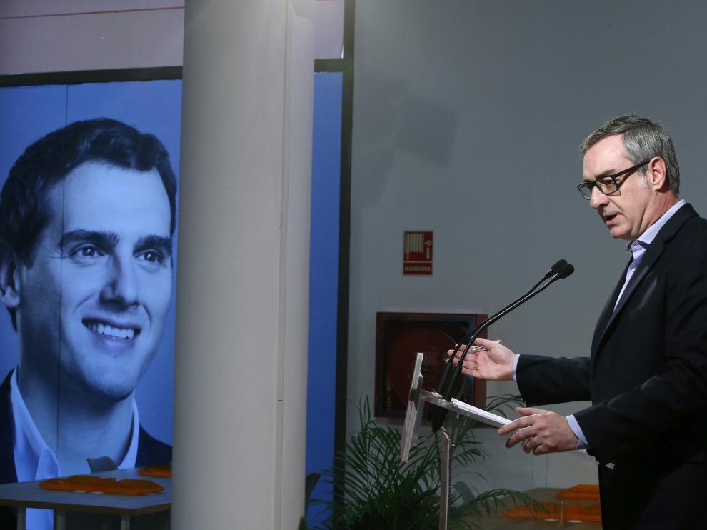 El vicesecretario general de Ciudadanos, José Manuel Villegas