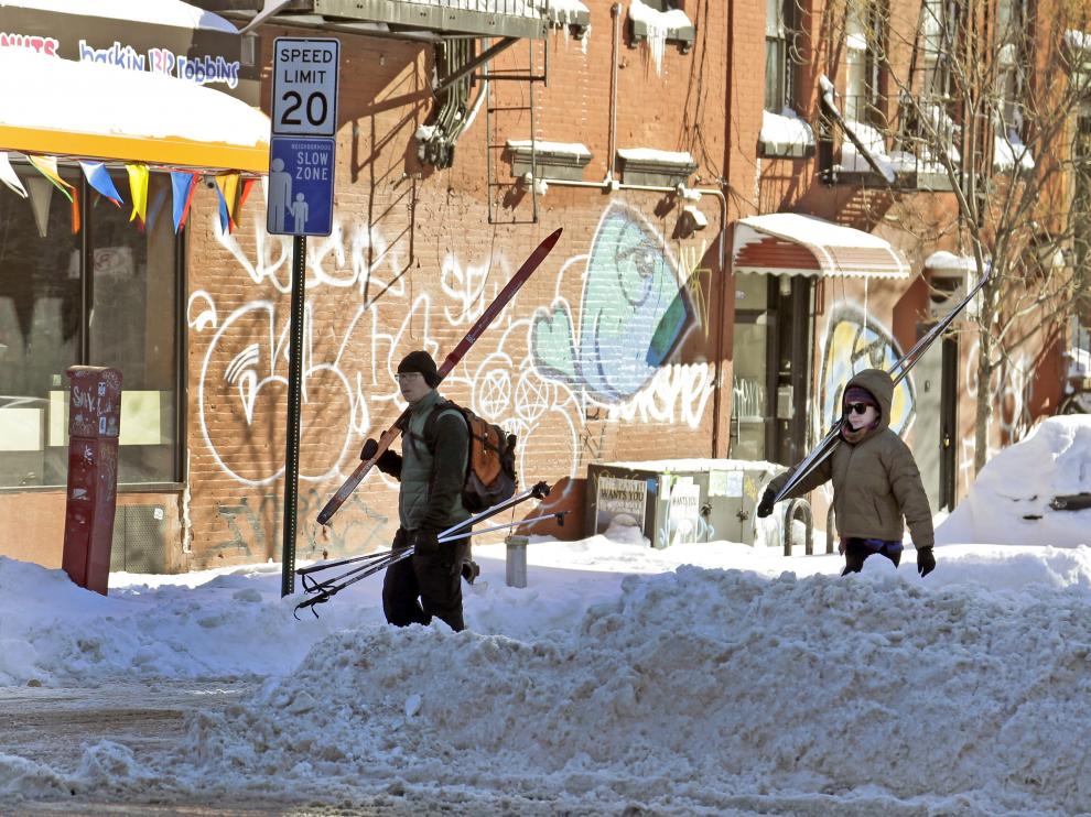 Nueva York tras la tormenta de nieve.