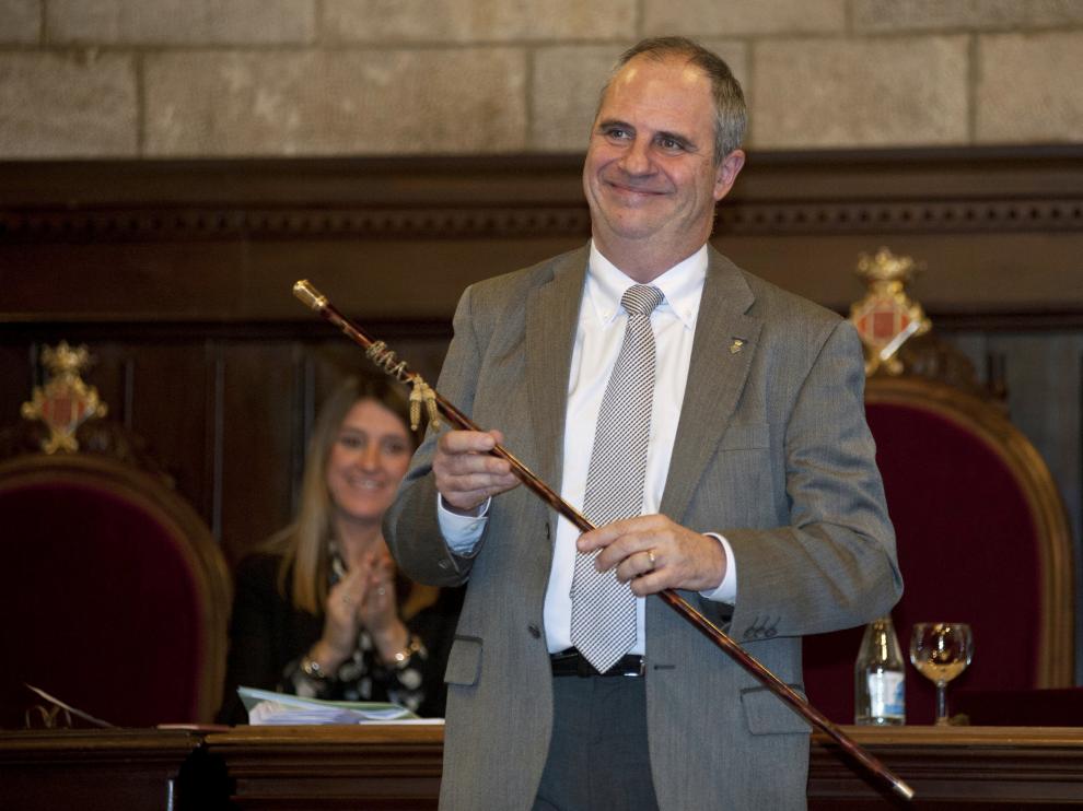 Albert Ballesta, el viernes pasado tras su fallida investidura.
