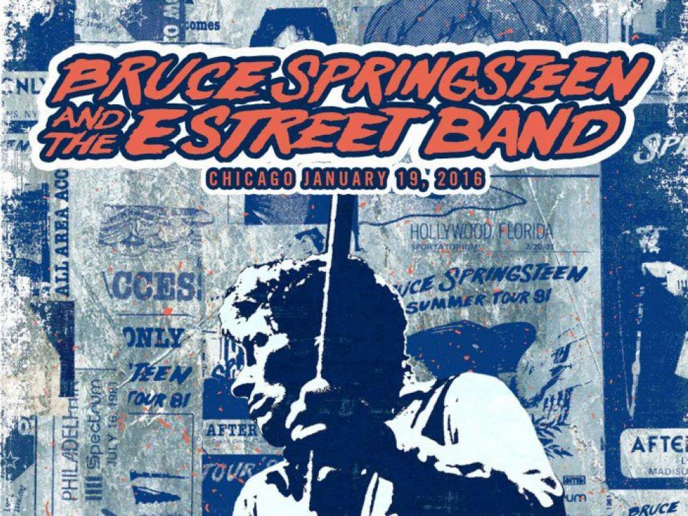 Portada del álbum en vivo de Bruce Springsteen disponible para su descarga gratuita.