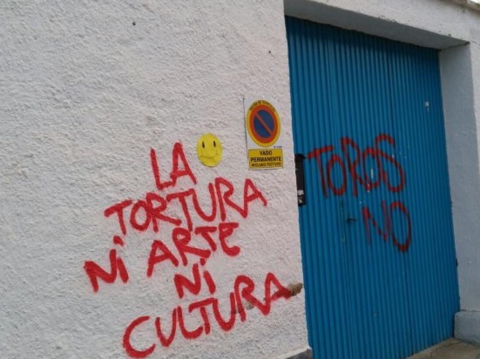 La sede de la Peña Taurina Vacas en San Juan.