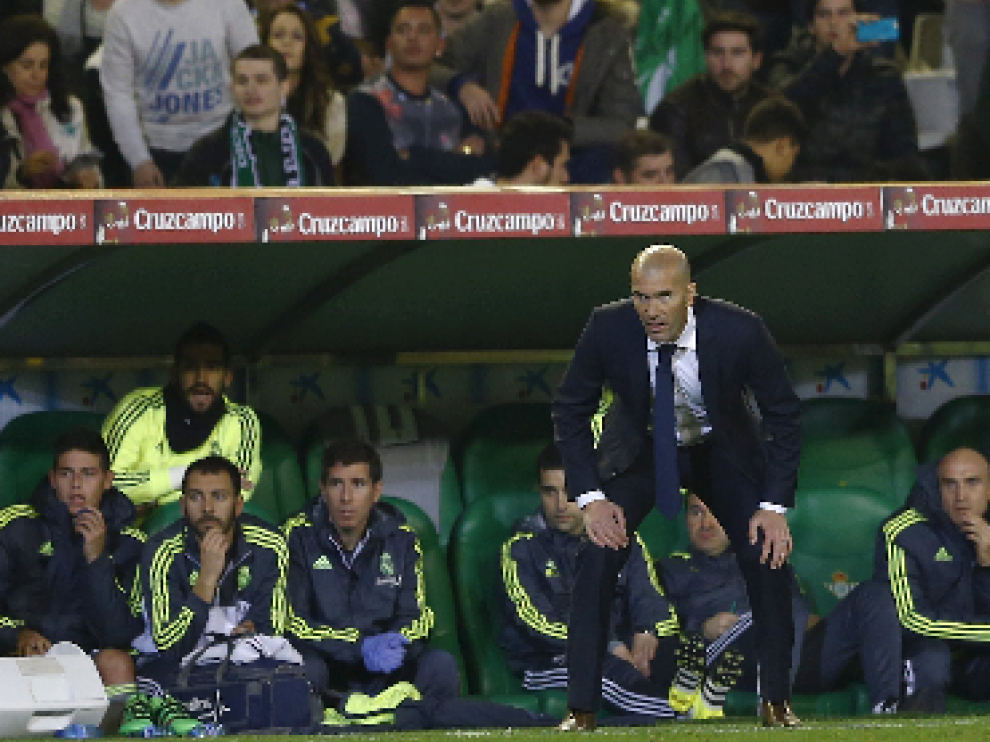 Zidane afirmó que está muy contento con la actuación del colombiano James Rodríguez.