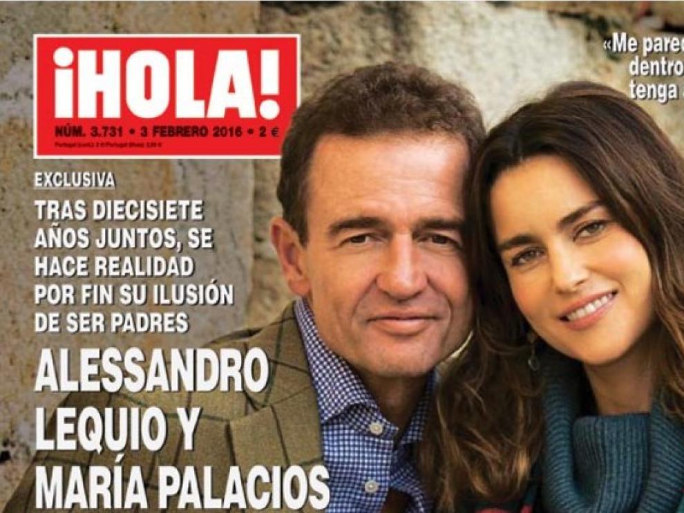 Portada de la revista ¡Hola!
