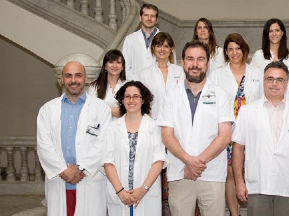 Participantes del estudio -del grupo del CIBERSAM liderado por Eduard Vieta- en el e que también han colaborado Bárbara Arias y Marina Mitjans, miembros del CIBERSAM.