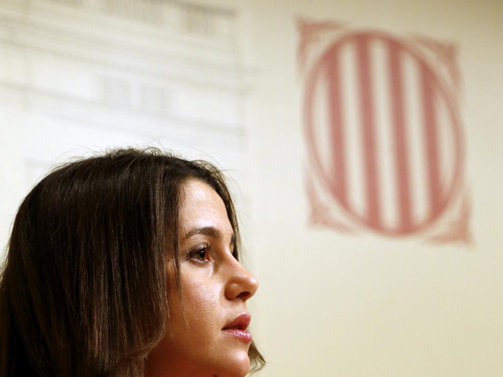 Arrimadas, diputada de Ciudadanos en el Parlamento catalán