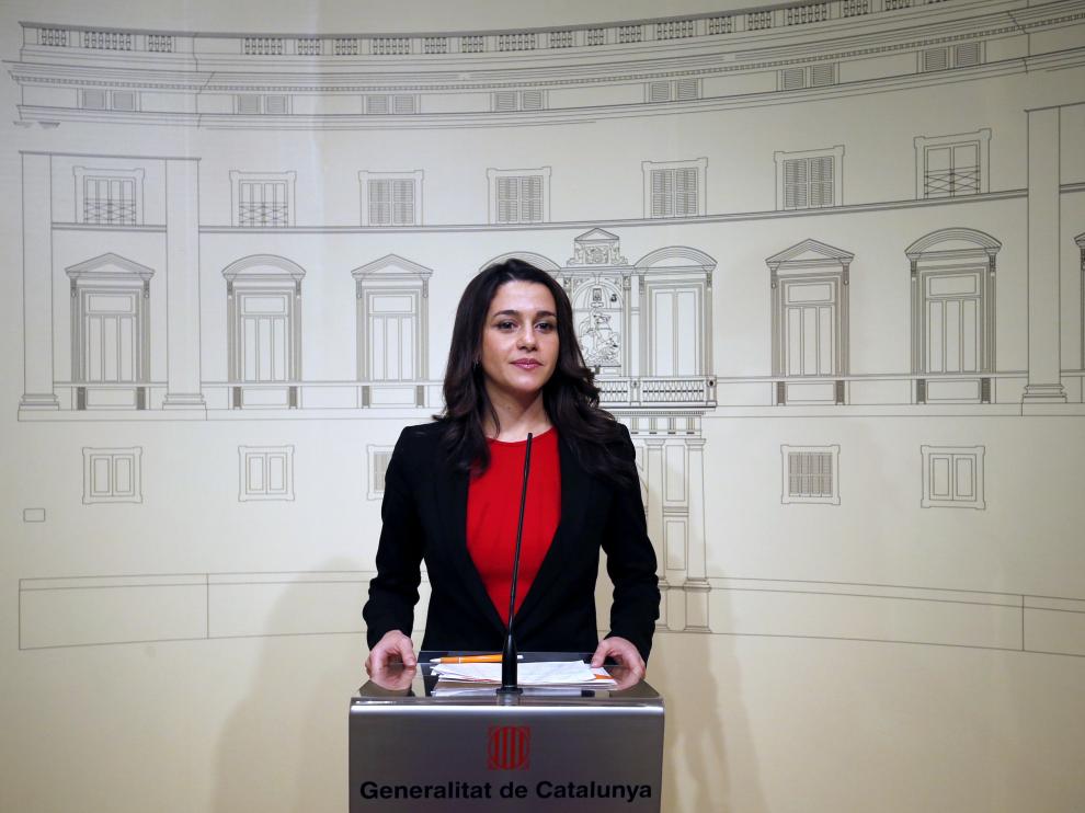 La líder de C's en Cataluña, Inés Arrimadas.