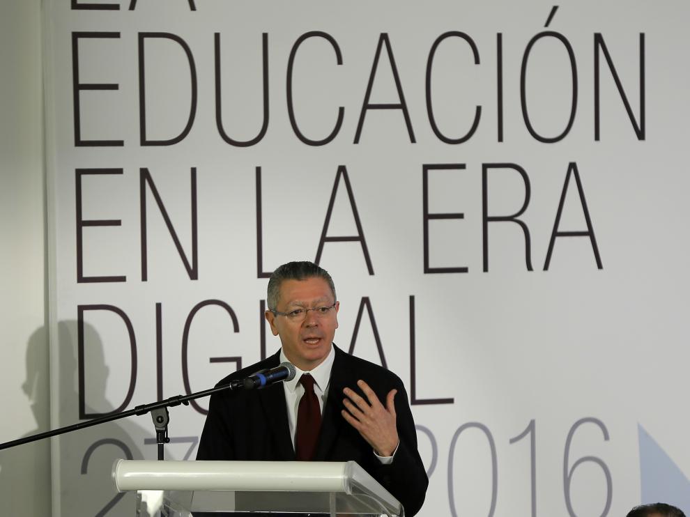 El presidente madrileño Alberto Ruiz Gallardón.