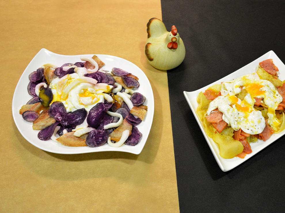 Huevos rotos, de La Perla Negra, en Zaragoza.