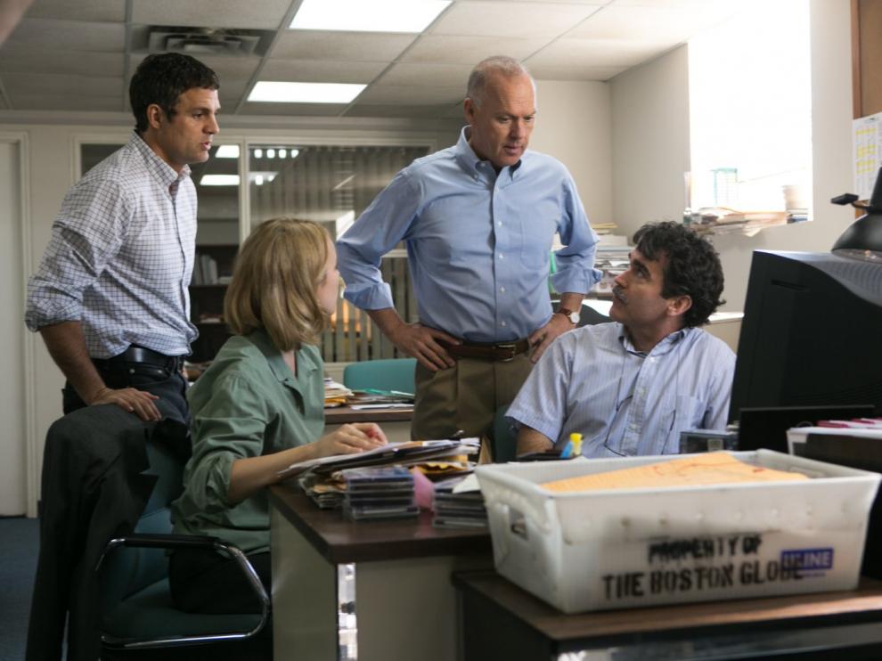 Fotograma de le película 'Spotlight', que recoge una de las investigaciones periodísticas más relevantes de los últimos años.