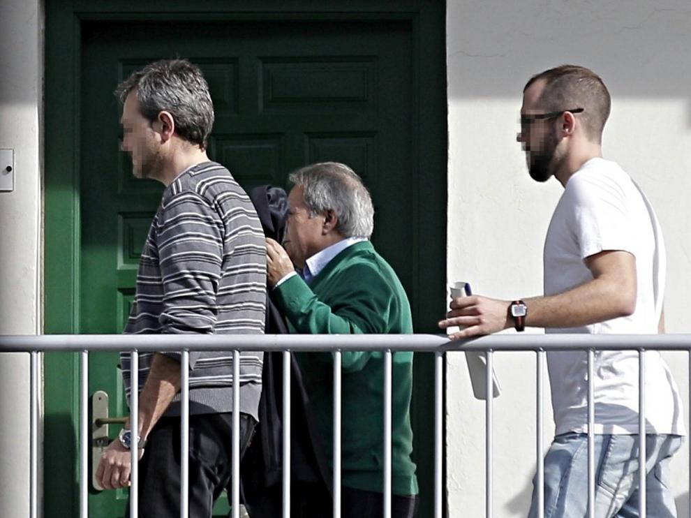 Rus, trasladado a la comandancia de la Guardia Civil