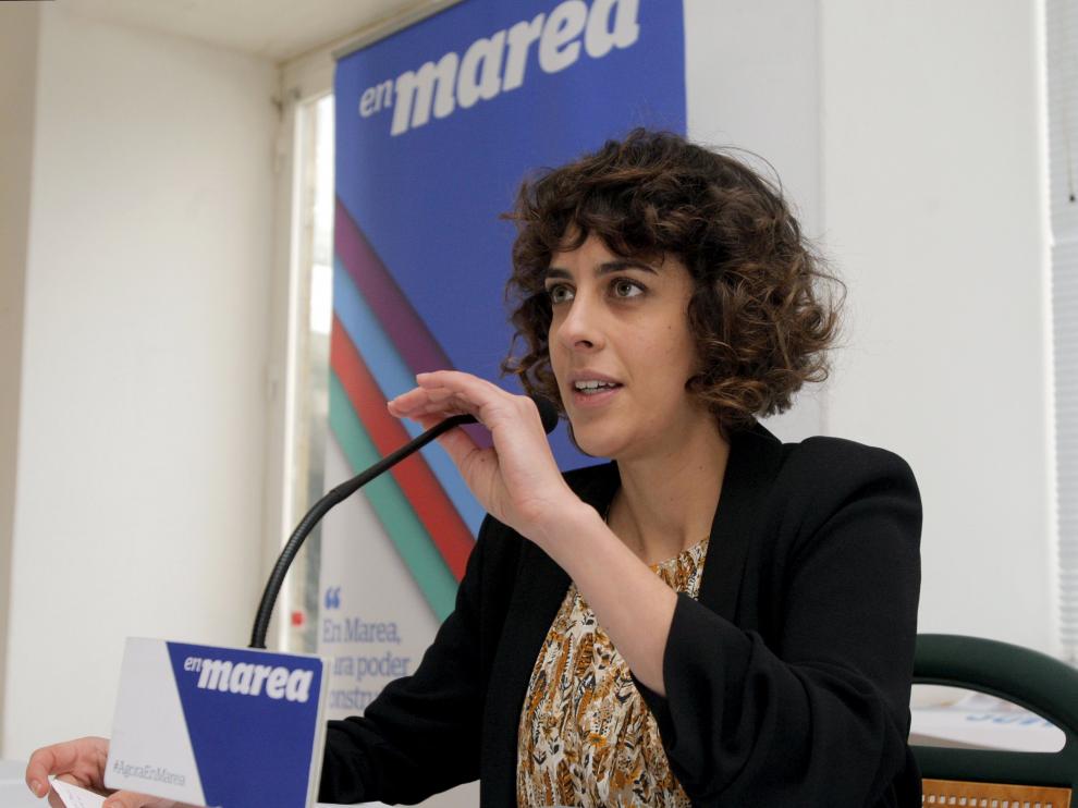 Alexandra Fernández, portavoz de En Marea