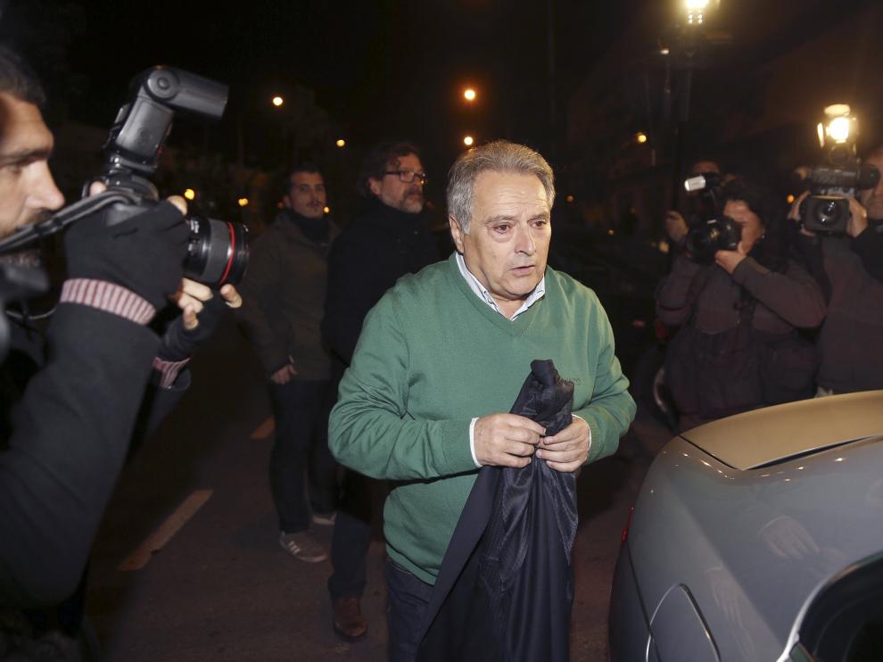 El juez deja en libertad provisional a Alfonso Rus con fianza de 2 millones de euros.