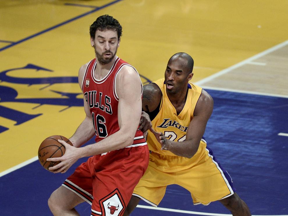 Pau Gasol, en su partido frente a los Lakers.