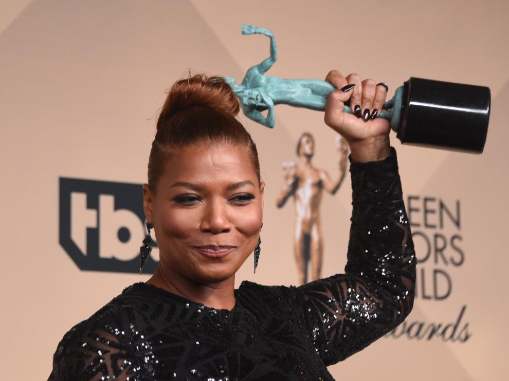 Latifah, premiada en la gala.