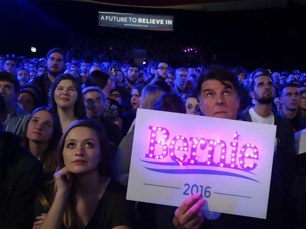 Seguidores de Bernie Sanders